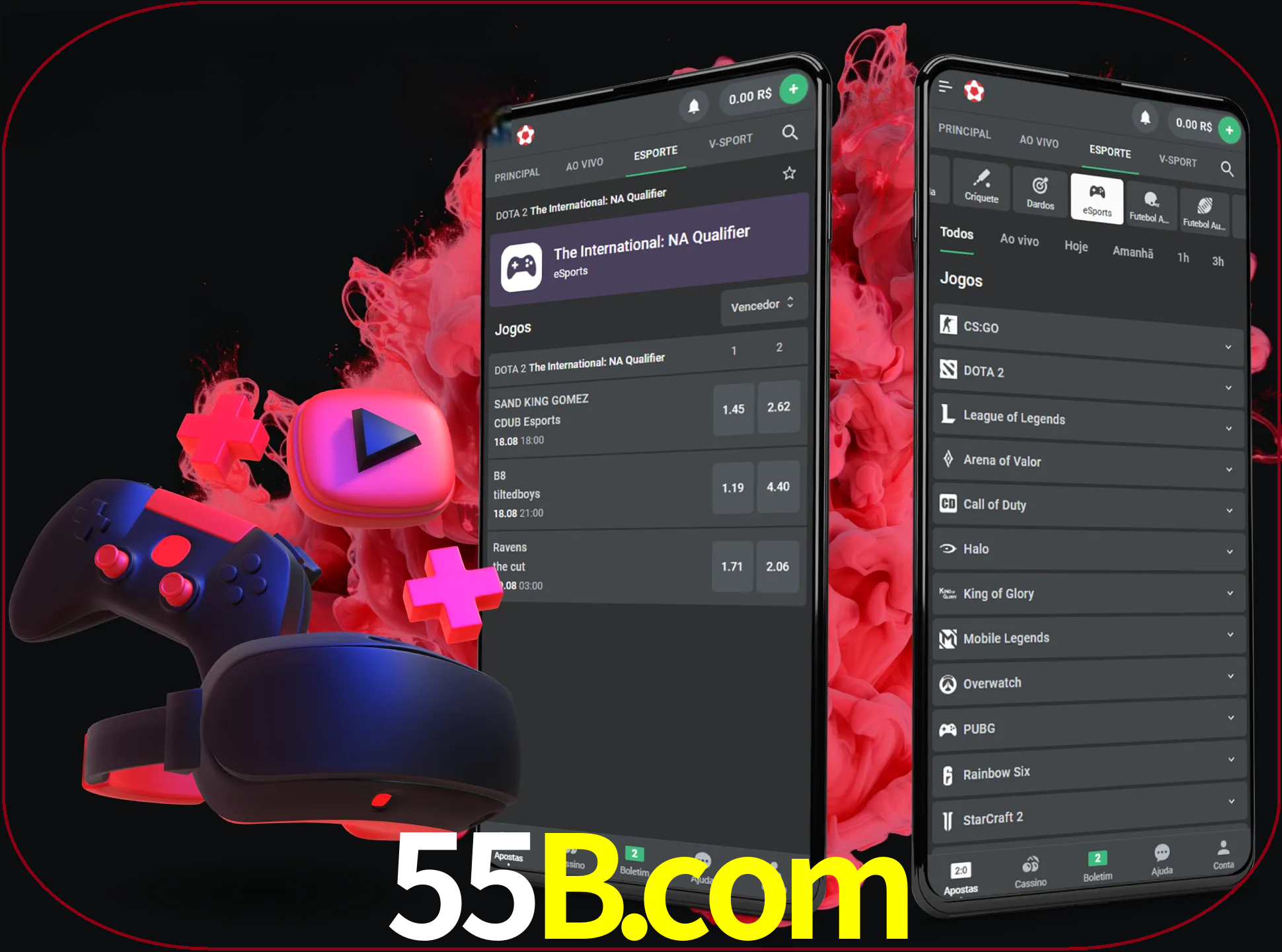 Para ter a aplicação móvel 55b no seu smartphone, basta descarregar o ficheiro apk e seguir as instruções.
