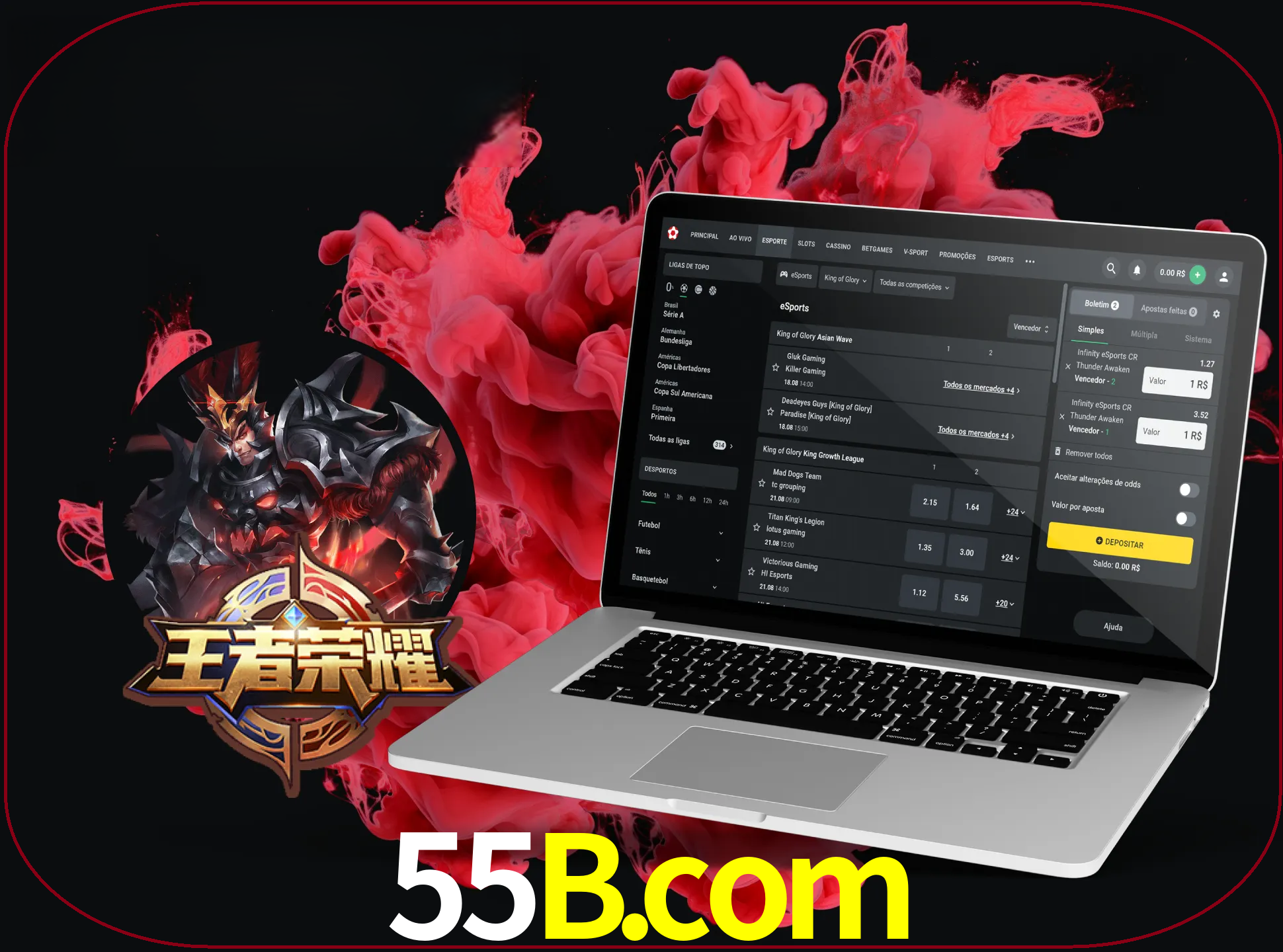 Um jogo global que conquistou os corações dos utilizadores de todo o mundo e que foi desenvolvido na China está disponível no 55b.